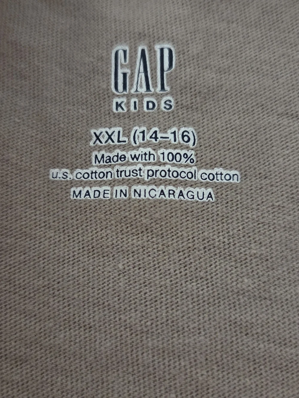 Gap Kids Rock & Roll Graphic Long Sleeve Tee XXL